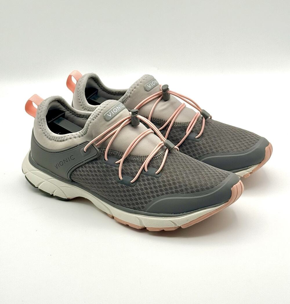 Vionic London Shoes 1st Ray Technology Pink & Gray Women's Size 8 (WX-03-2022)